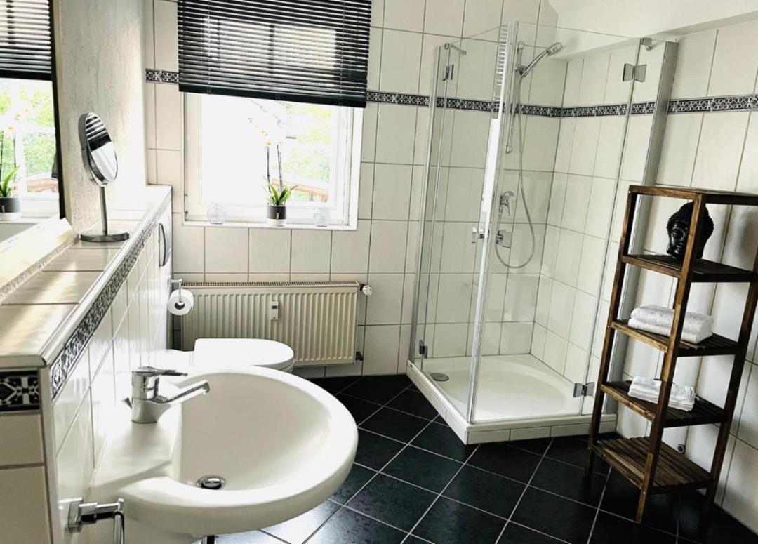 Modernes Ferienhaus Sauerblick Langsur Kültér fotó